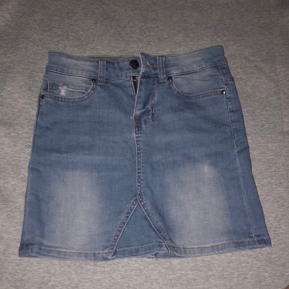 Jean skirt!